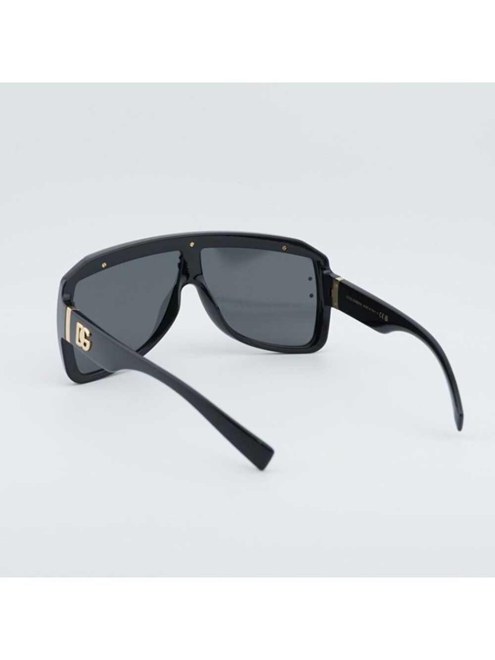 Dolce & Gabbana DG6205 501/87 Sunglasses Black Square Frame, Grey Lenses - Picture 4 of 10
